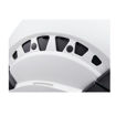 Dettaglio costruttivo della ventilazione del casco Modello Vertex Vent Petzl, bianco.