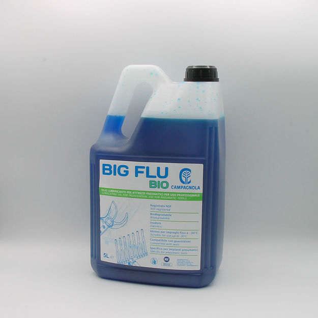 Image de olio attrezzature pneumatiche big flu bio 5lt. campagnola