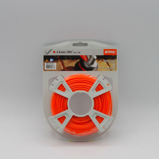 Immagine di filo diametro 2,4mm. 43mt. stihl