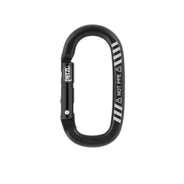 Moschettone Mino Petzl chiusura semplice - fronte Moschettone Mino Petzl chiusura semplice - fronte