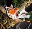 Motosega MSA 300 C-O Stihl - in funzione
