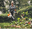 Soffiatore BGA 250 Stihl a batteria compatto ed estremamente potente dal design ergonomico, destinato all’impiego professionale.