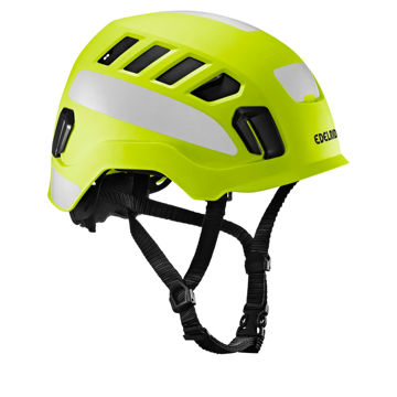 Casco Tectum Air HiVis Edelrid - visione frontale destra Casco Tectum Air HiVis Edelrid - visione frontale destra