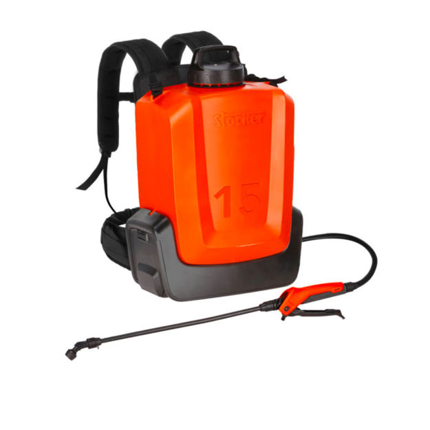 Pompa a zaino elettrica Ergomist 15 L 21 V Stocker