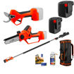 Forbice Magma E-35 con asta e potatore batteria supplementare