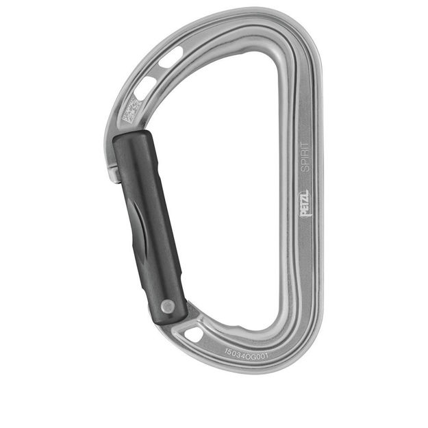 Moschettone SPIRIT Dritto Grigio Petzl
