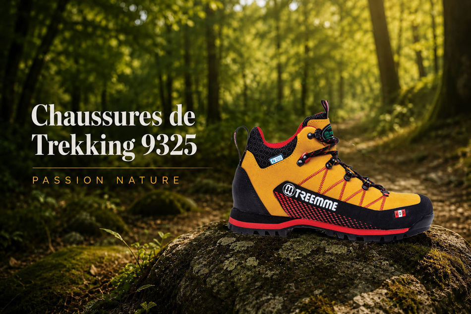 Chaussures de Trekking 9325 Treemme : protection, confort et imperméabilité