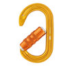 Moschettone in alluminio Okito TRIACT-LOCK Petzl - con sistema Keylock
